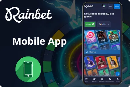 Rainbet Mobile App – pobierz aplikację mobilną na telefon